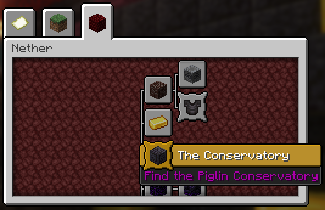 Logros Piglin Structures