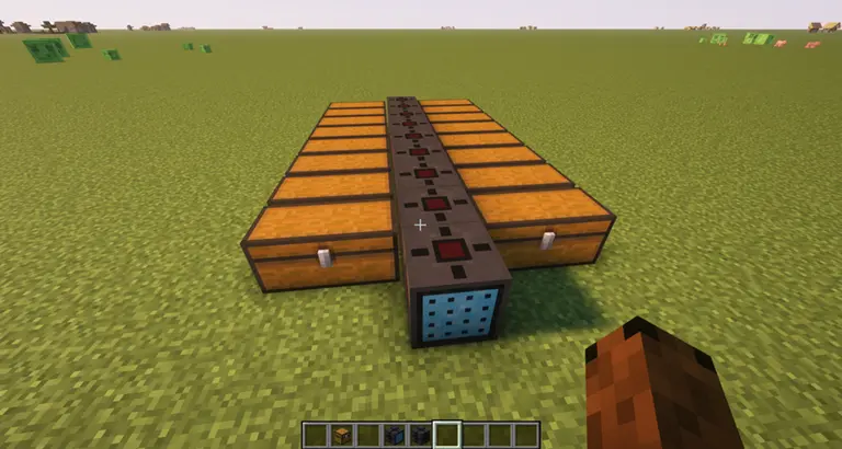 storage conduit system assembled