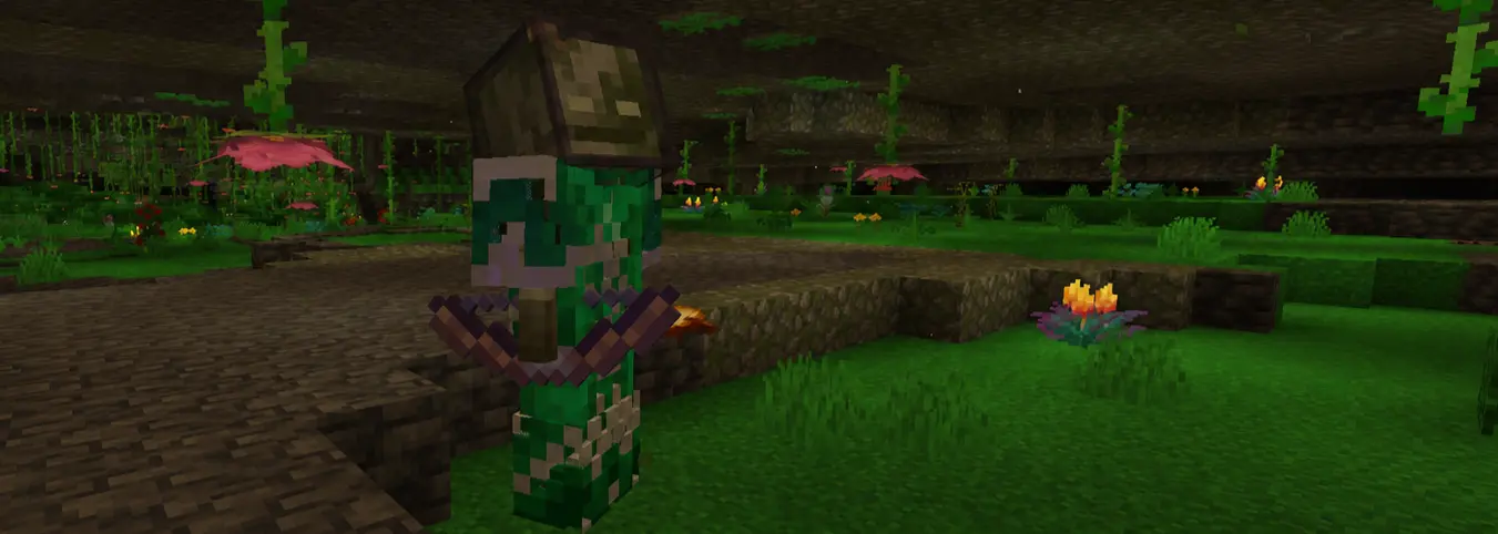A cave bogged that wears tinted glass on its head because it’s afraid of getting tanned by the sun.