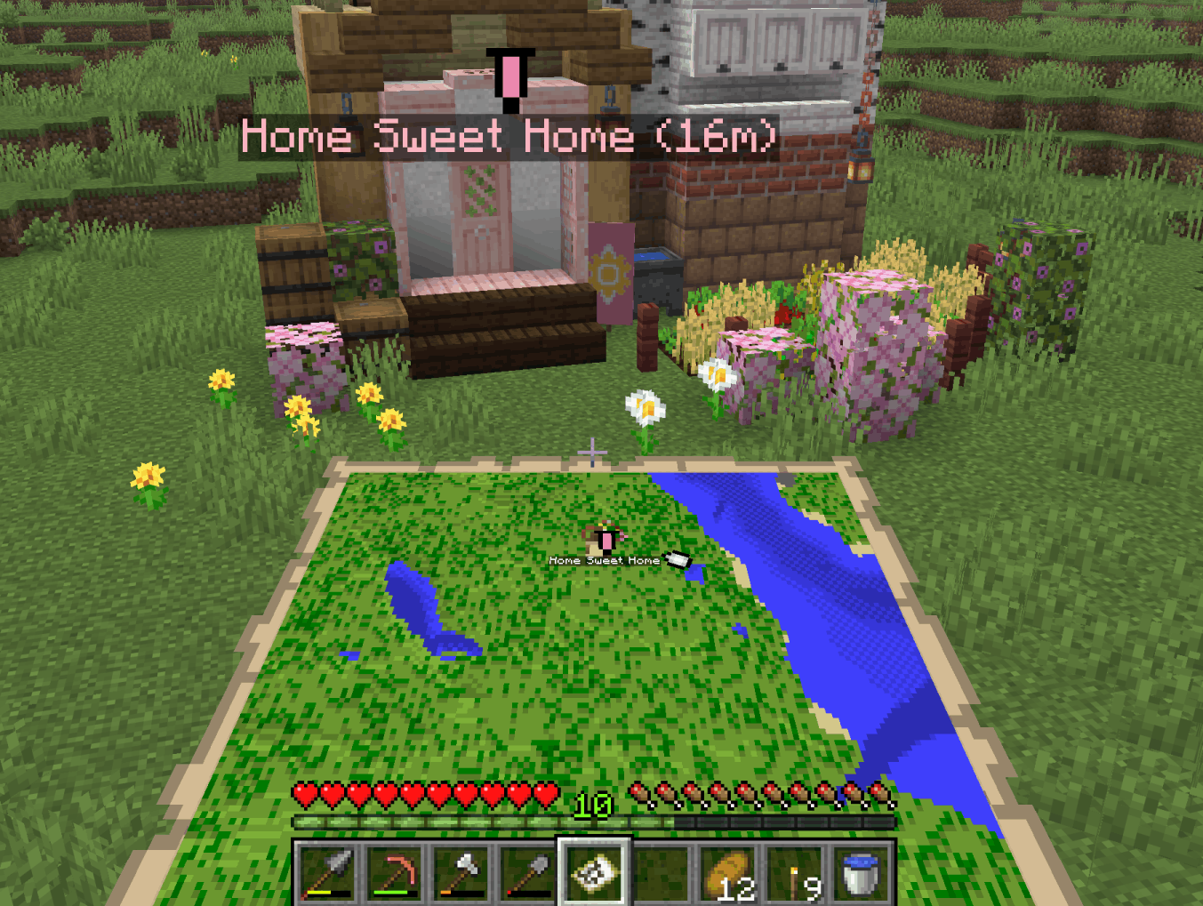 Home sweet home!