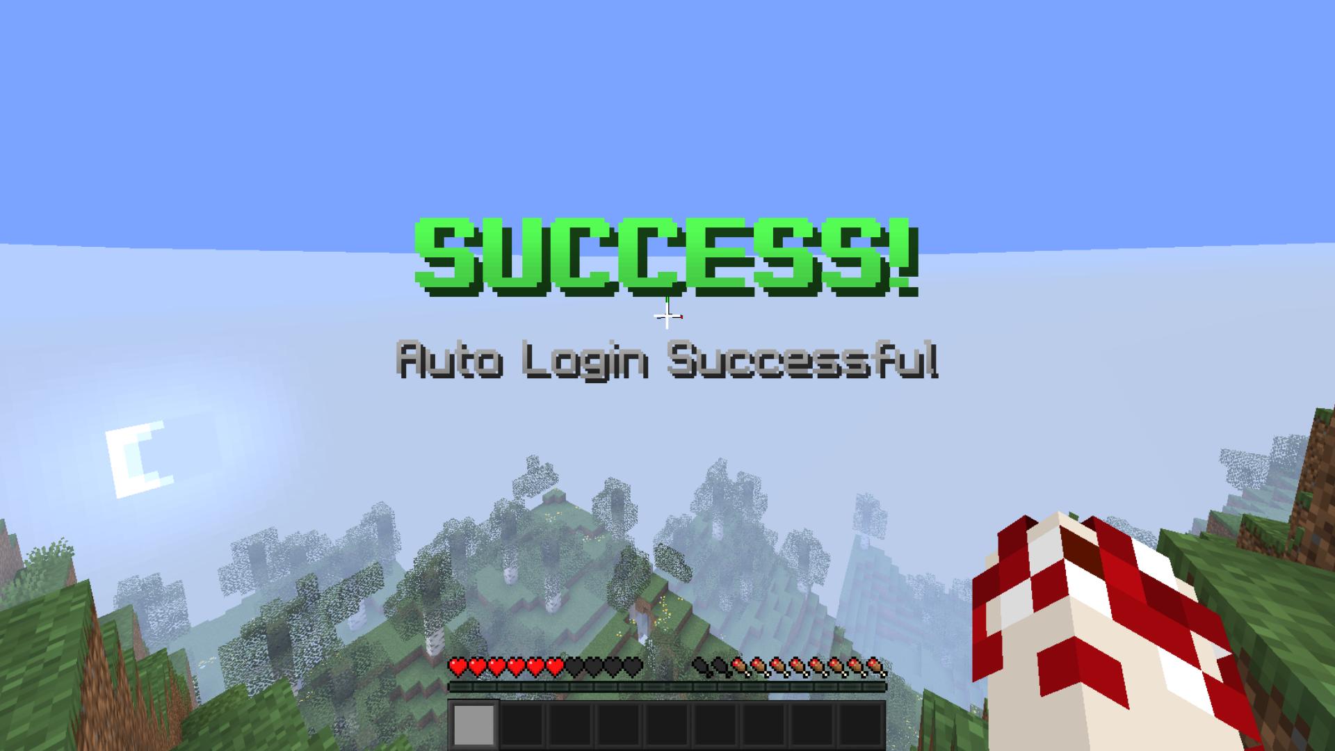 Players don't need to login every single time.