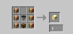 Craft and place the Exchange Block.
