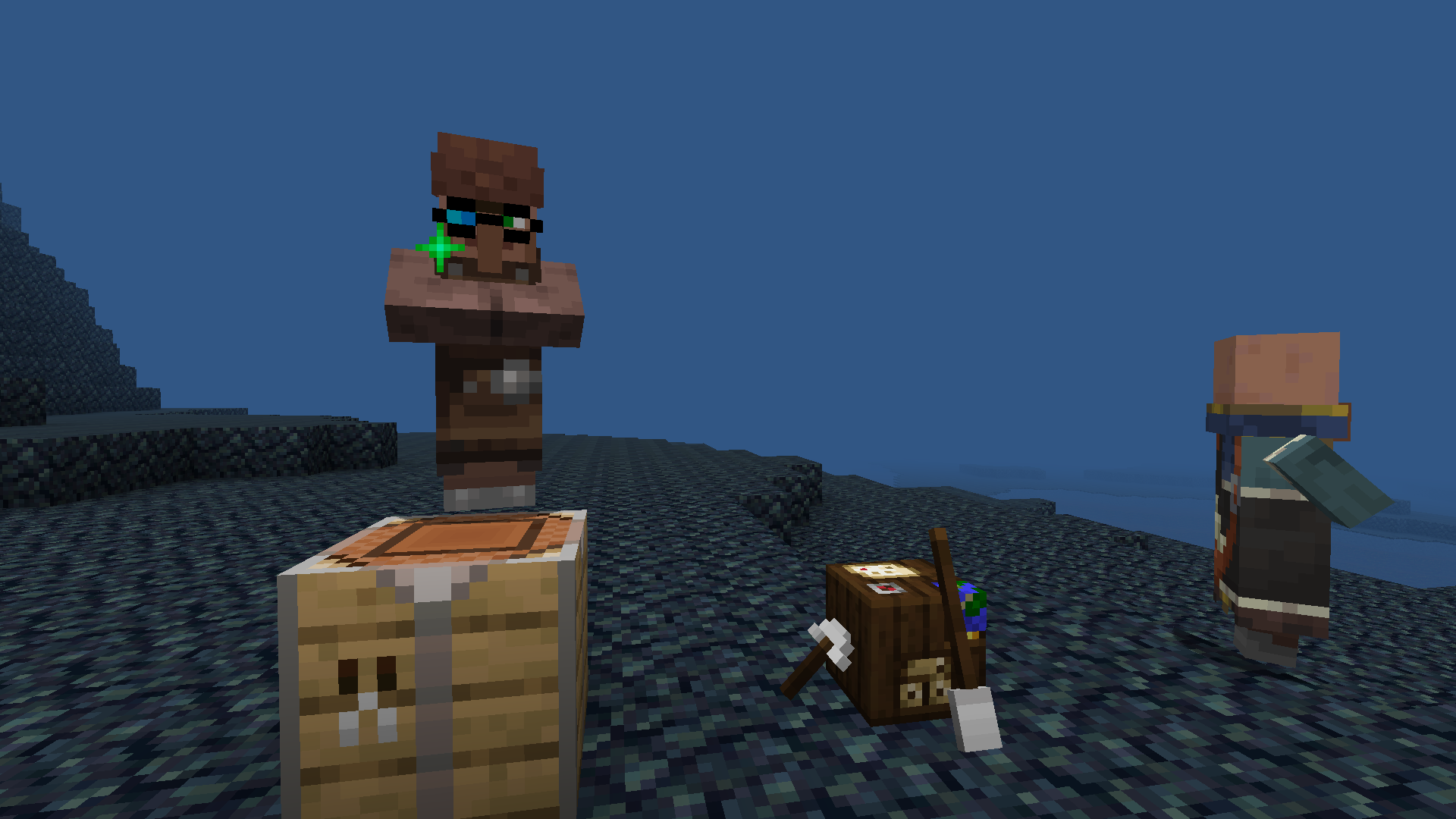 New villager professions: Doll Merchant and Treasure Merchant