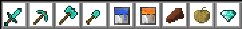 Items Hotbar