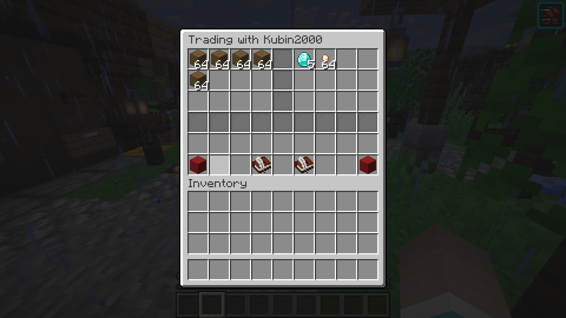 Trade GUI previev