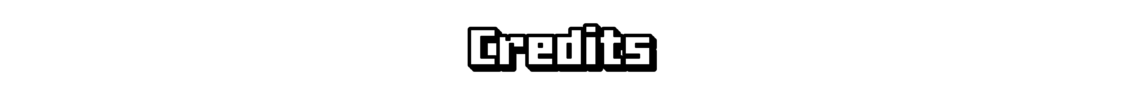 Credits - Heading