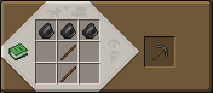 Flint Pickaxe recipe