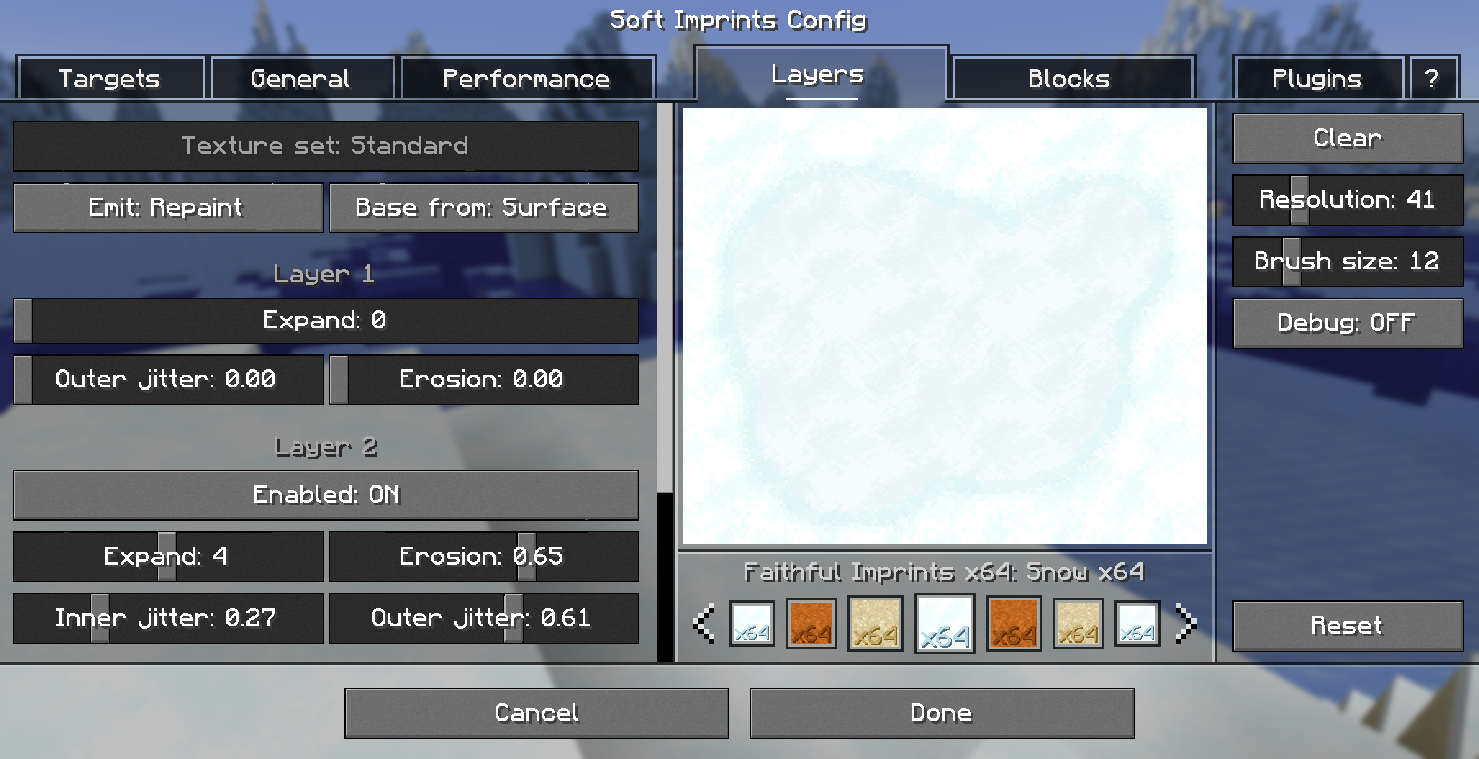 Settings x64
