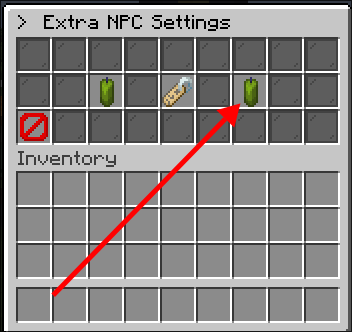 An image of the new extra settings menu