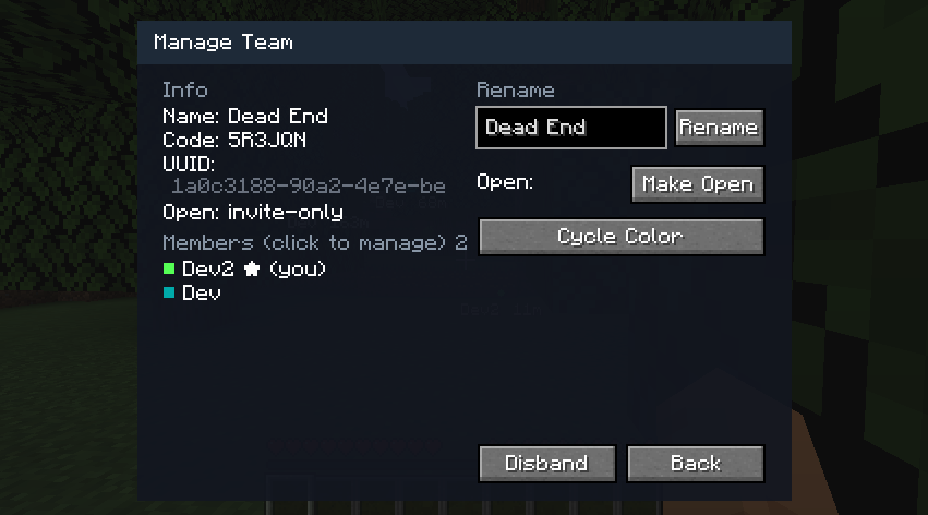 Manage