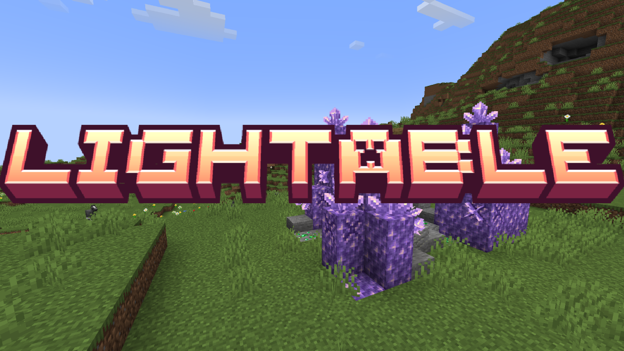 Logo of the mod with a text that saying: Lightable