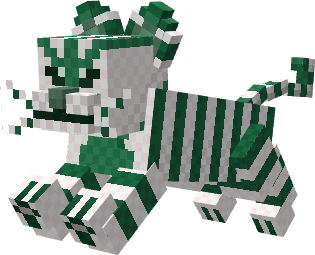 candy cane cat (spearmint)