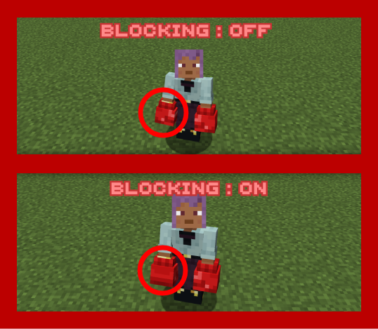 blocking on/off