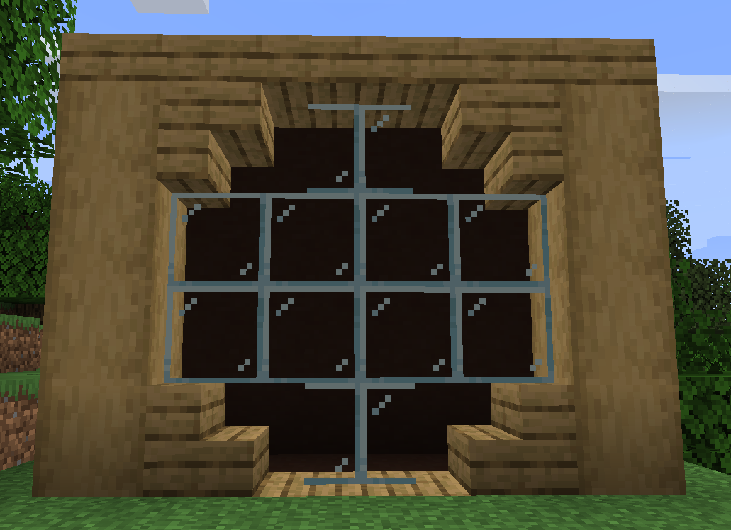 Before - unconnected panes