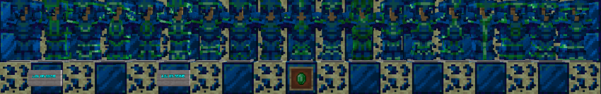 Sapphire Armor Emerald Trims