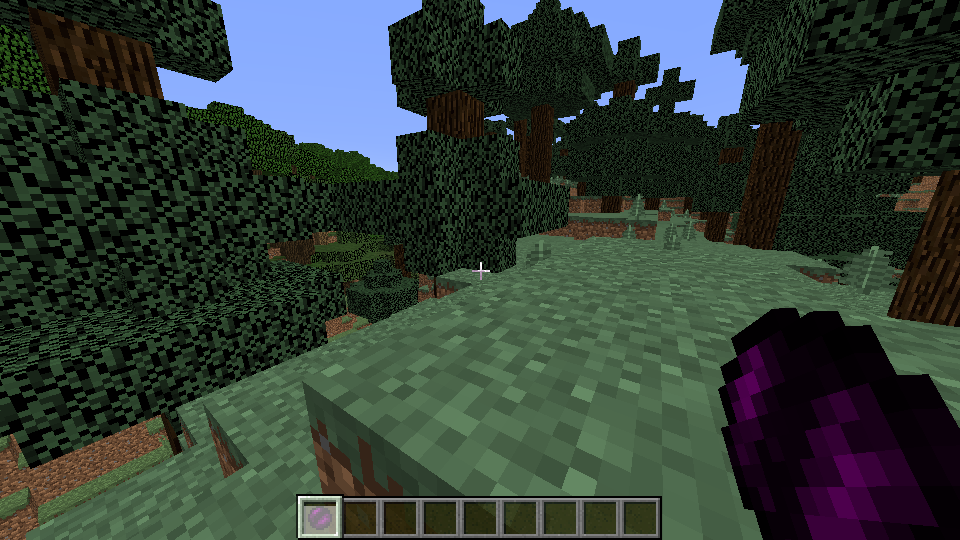 After teleporting