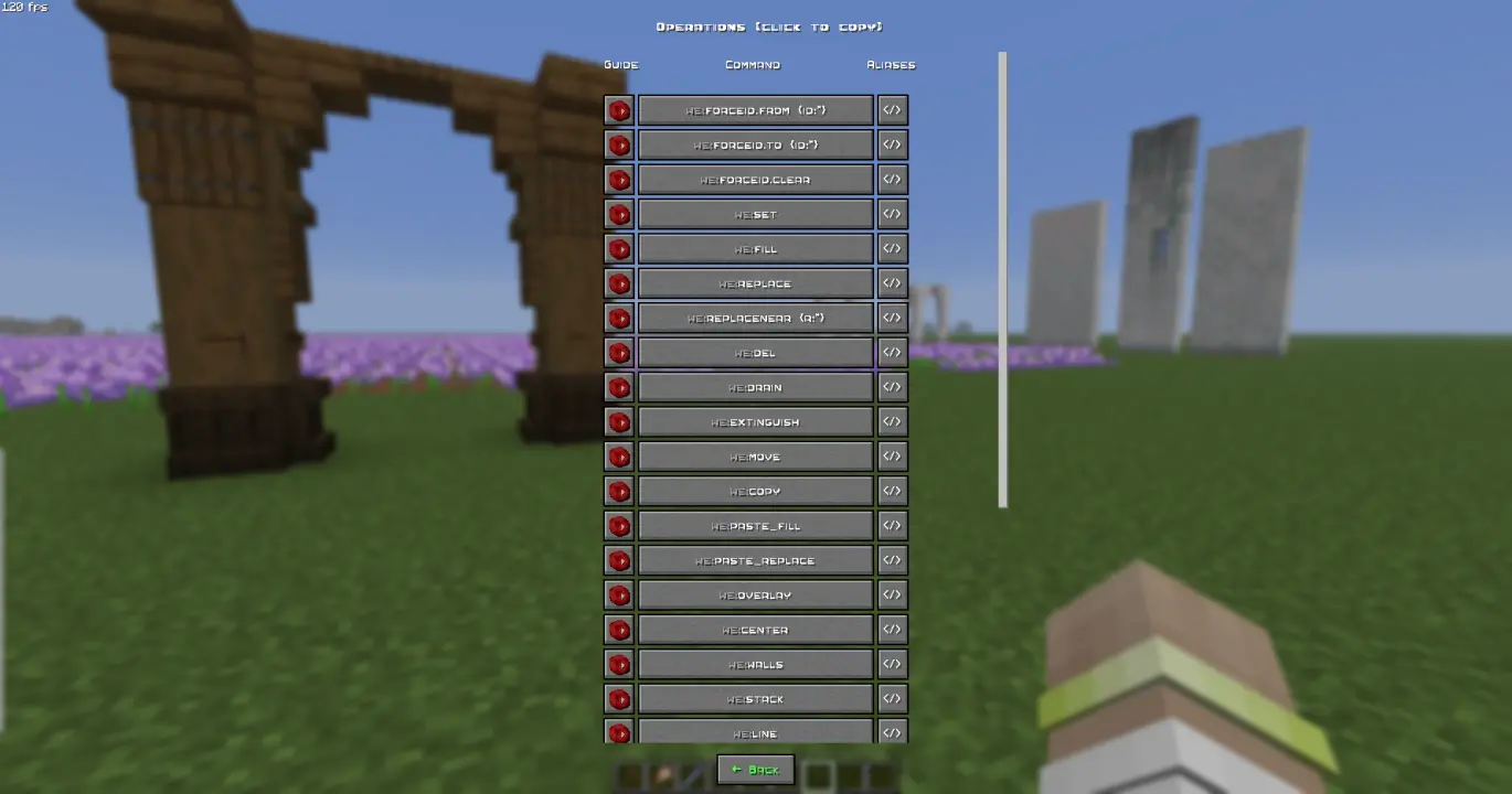 commands