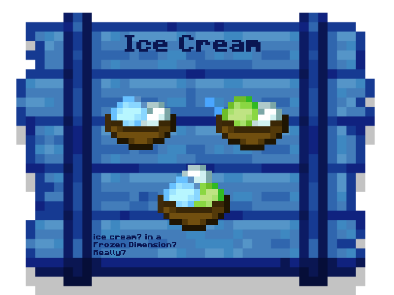 Ice Cream (Really?)