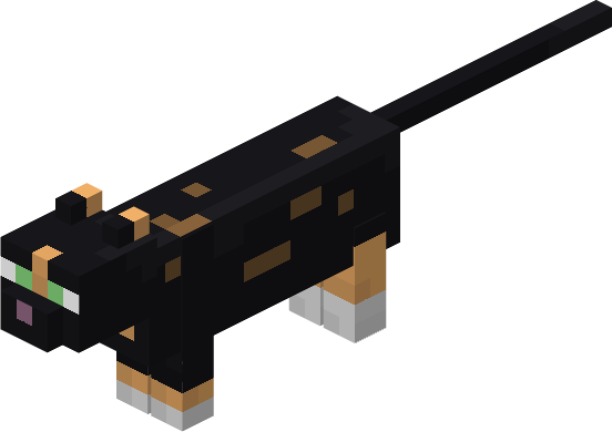 render of the rextured cat, penguin