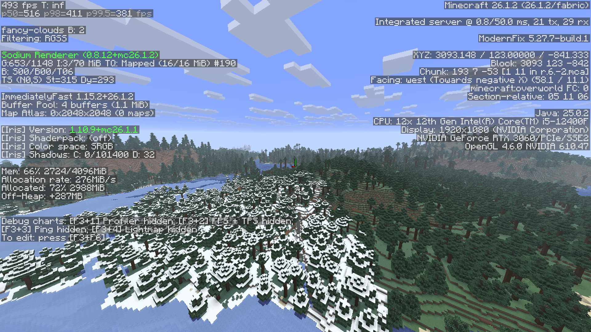 32 chunks view