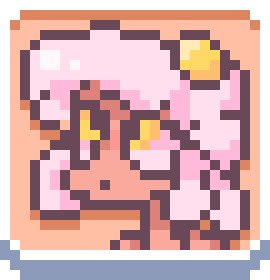 Everything near the top of the page are just icons and hyperlinks to my socials. This is an icon for my logo persay.
