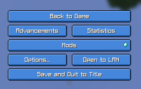 The pause menu taken in 26.1.2