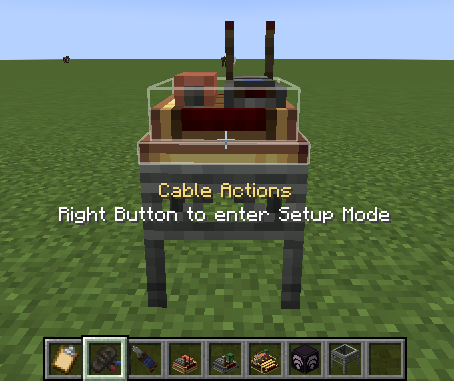 Cable Item hover tooltip