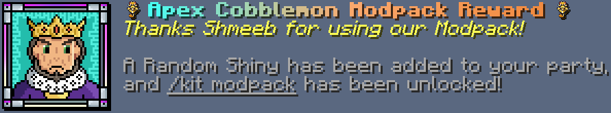 Modpack Rewards