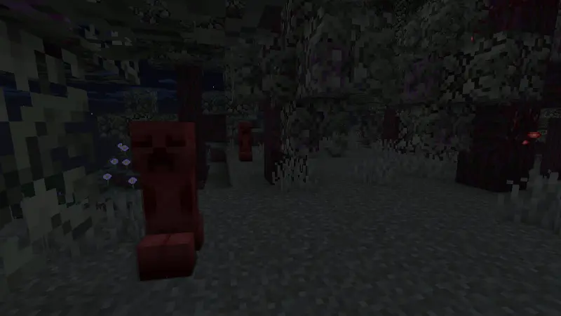 Sappy creepers in a forest