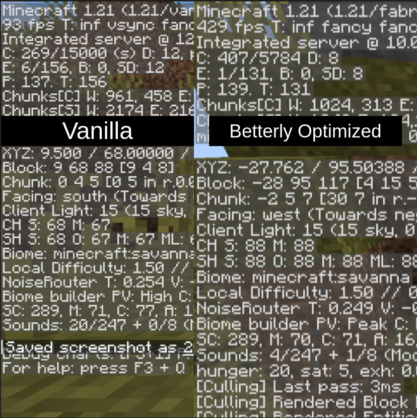 Vanilla VS BO