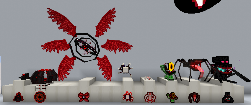 A lineup of the monster found in Risus