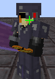 Player Range: Crosshair turns green when aiming at a player.