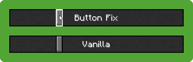 Slider behavior: Vanilla vs Button Fix