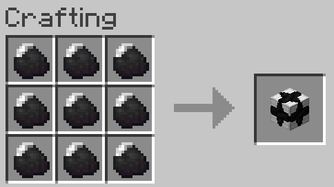 9 iron mixed coal