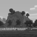 The original old-worldgen mountain icon for the unknown_server.png image