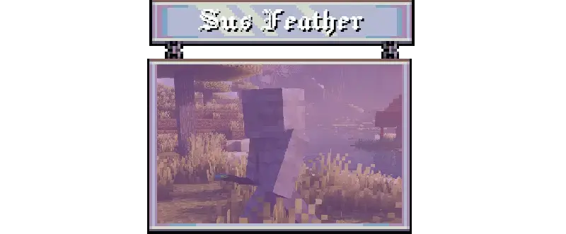 SUSPICIOUS FEATHER