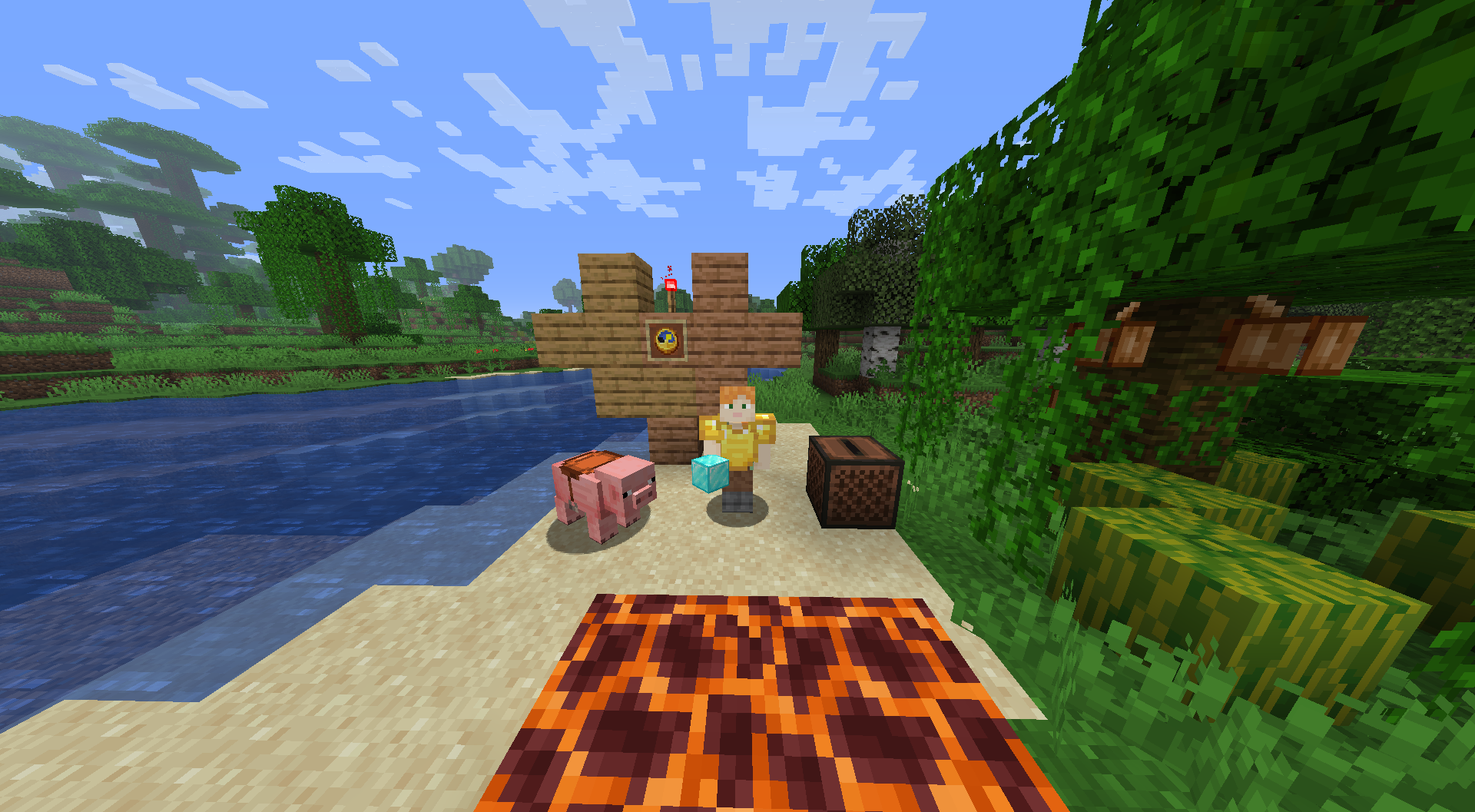 with a resource pack