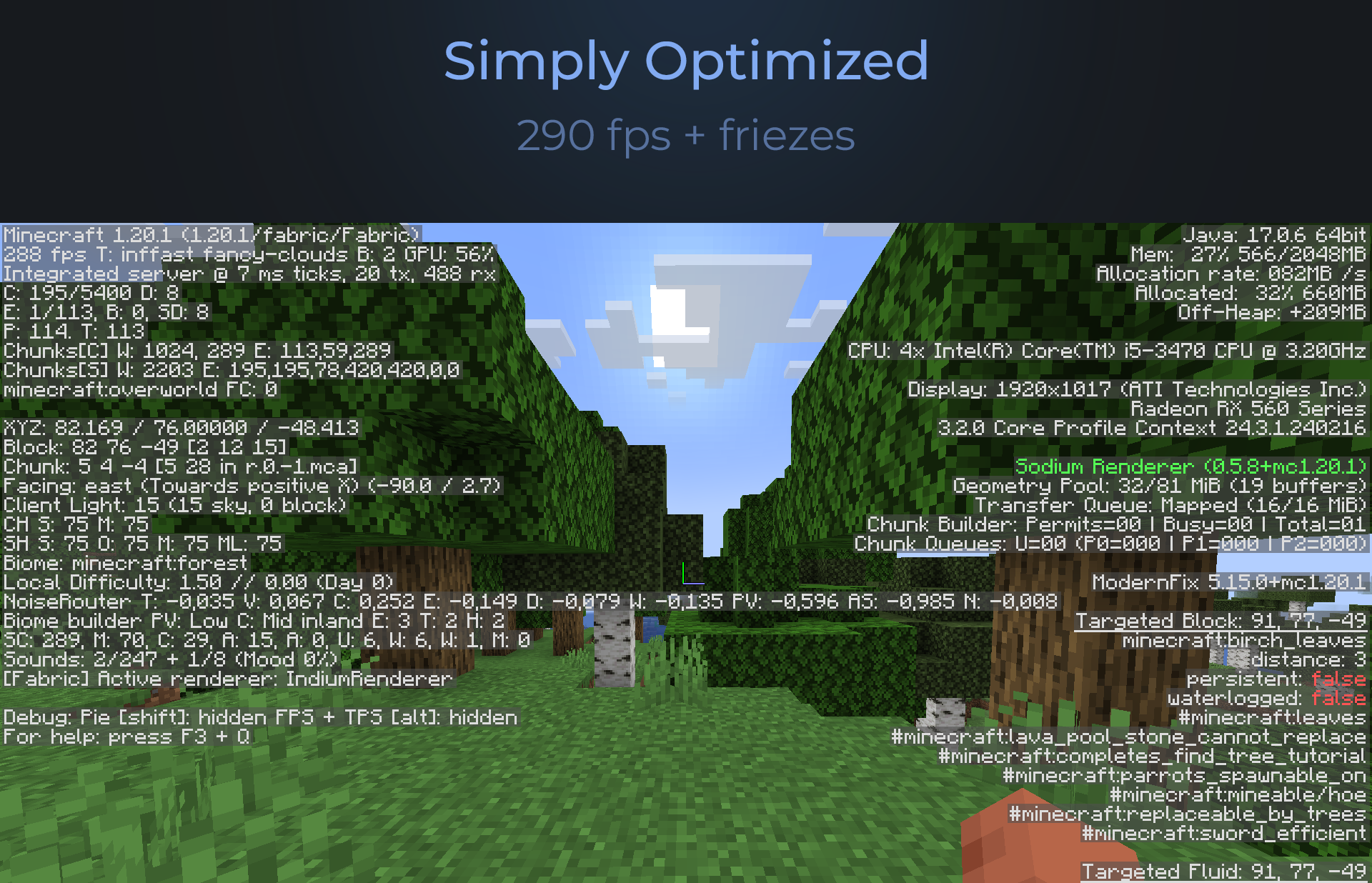 Simply Optimized