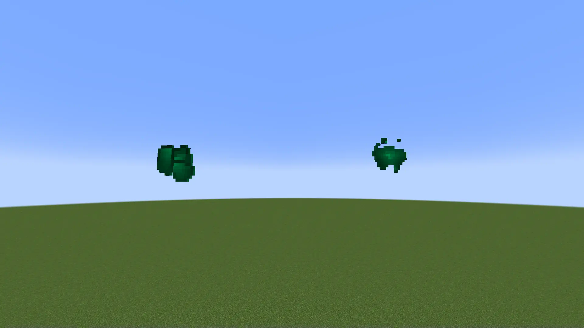 Raw Dozaryte looks like a dark-green blob, Dozaryte looks like a 3 green tiny stones