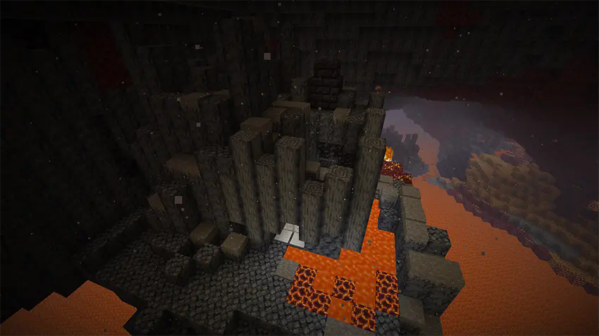 The Netherite Forge with no Shaders