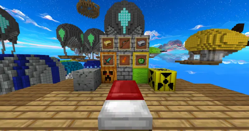 items and blocks