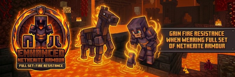 Enhanced Netherite Armour