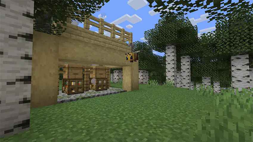 The Bee Keeping with no Shaders