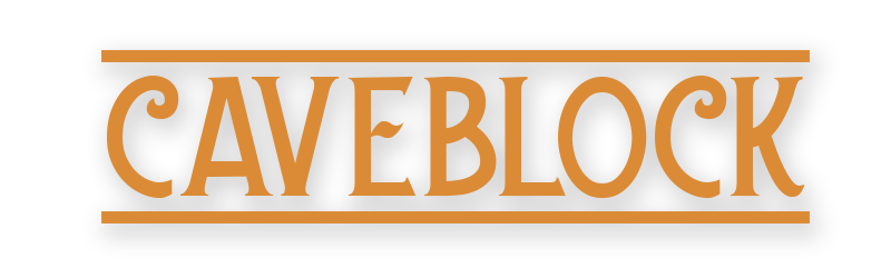 CaveBlock sign