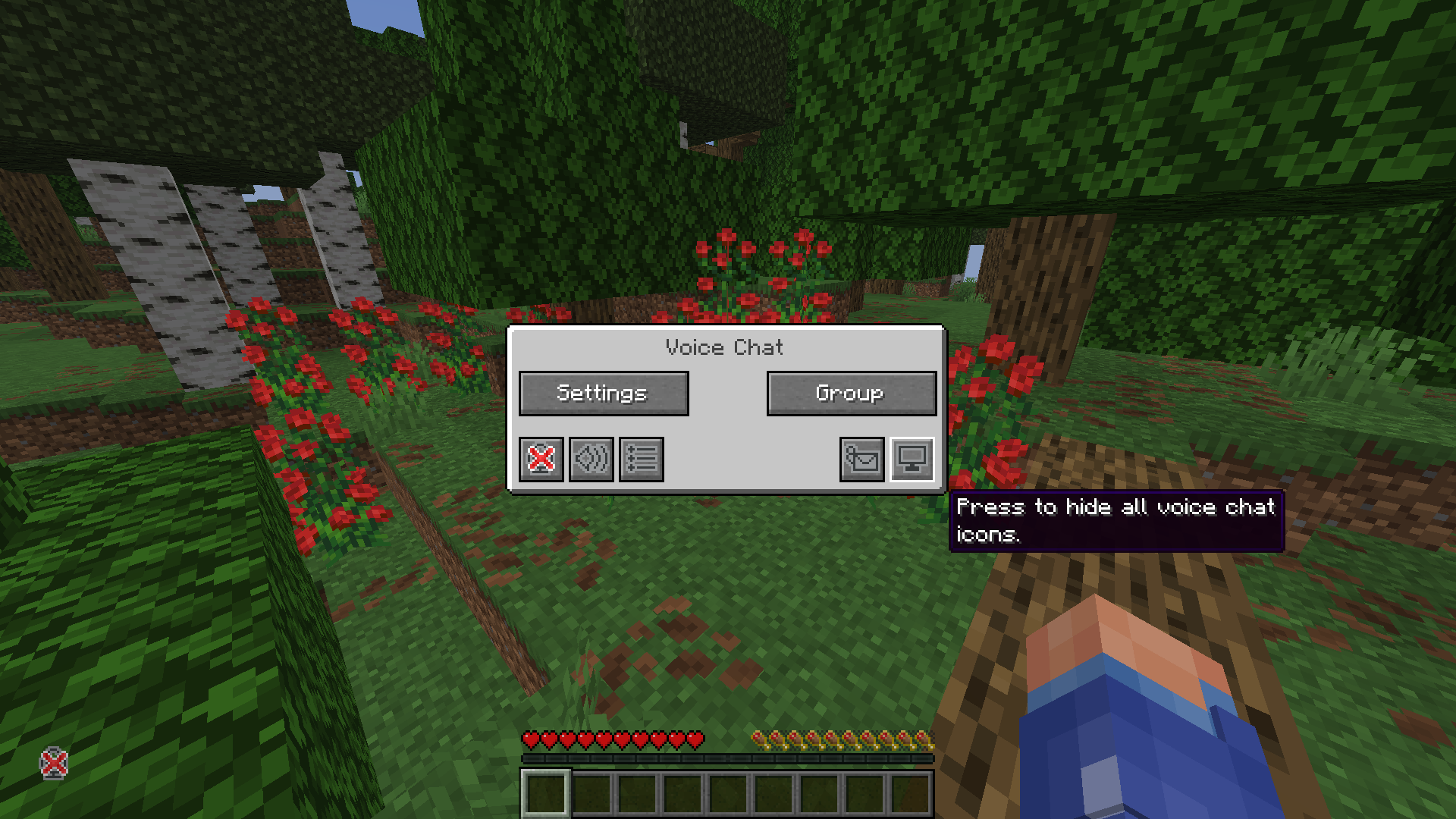 Voice Chat Menu