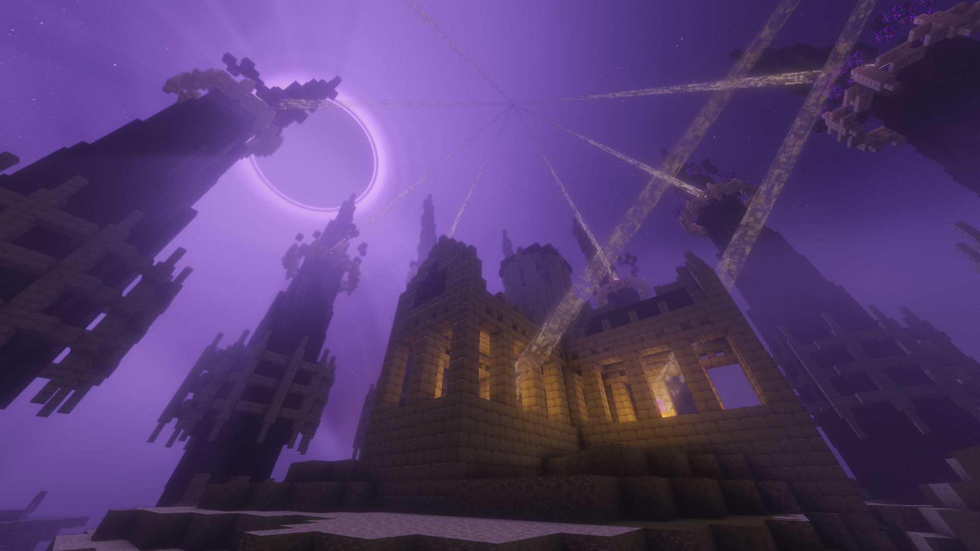 Ender Dragon Fight