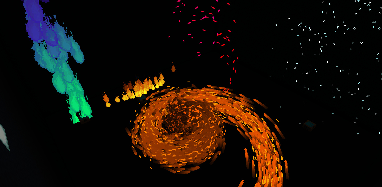 Various particle effects