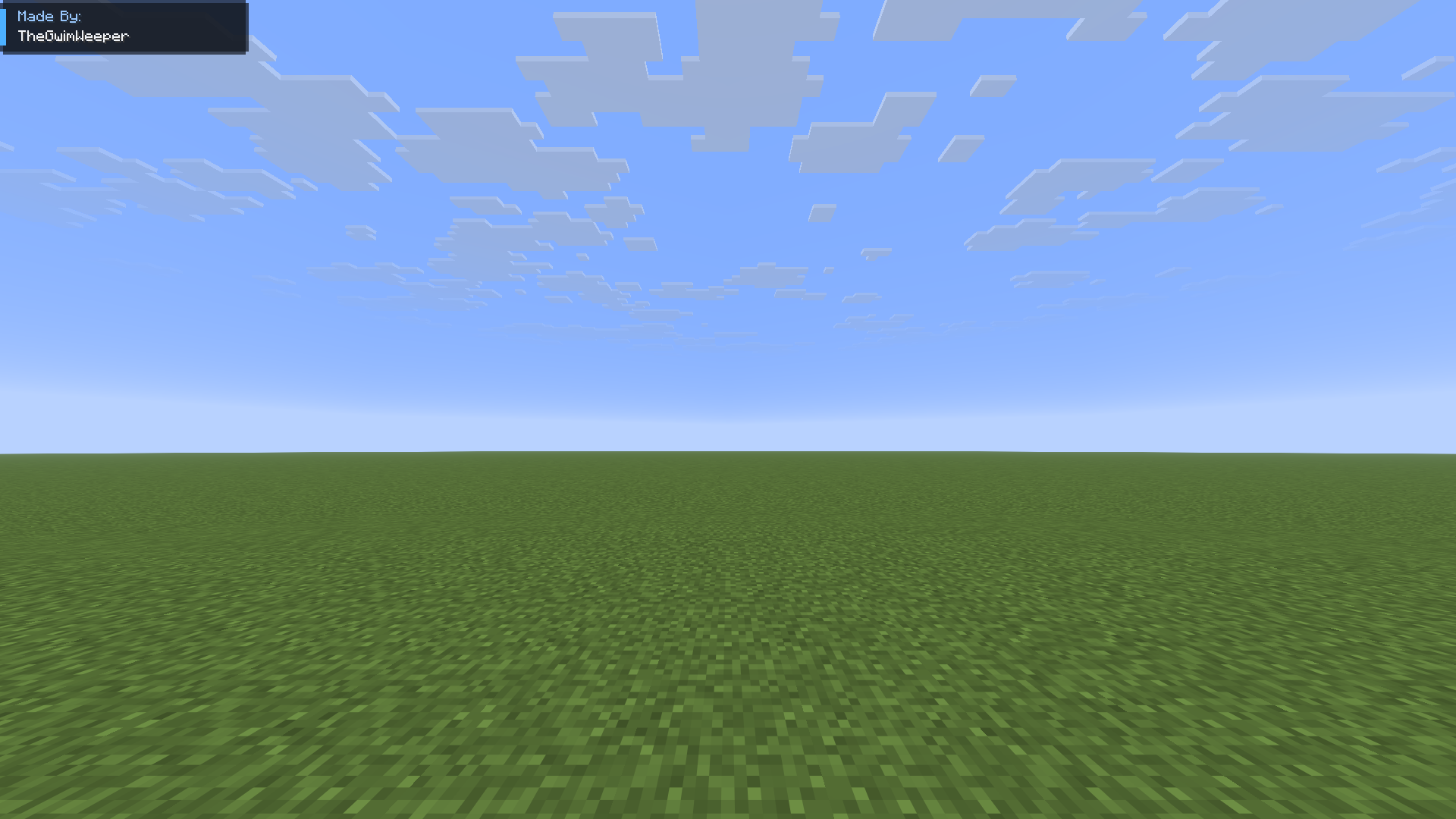 A simple example of how the hud renders