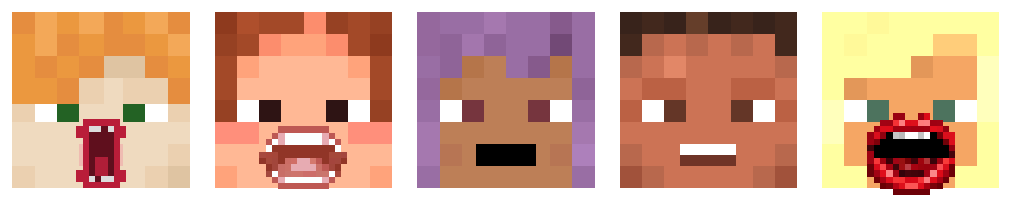 All mouth texture options