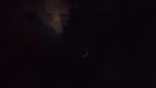 A cave with the newest version of the shaders